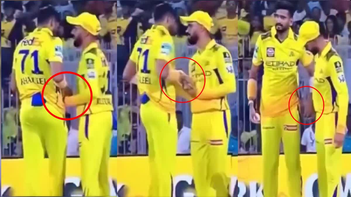 BALL TAMPERING ALLEGATION  CSK VS MI  KHALEEL AHMED  RUTURAJ GAIKWAD  IPL 2025
