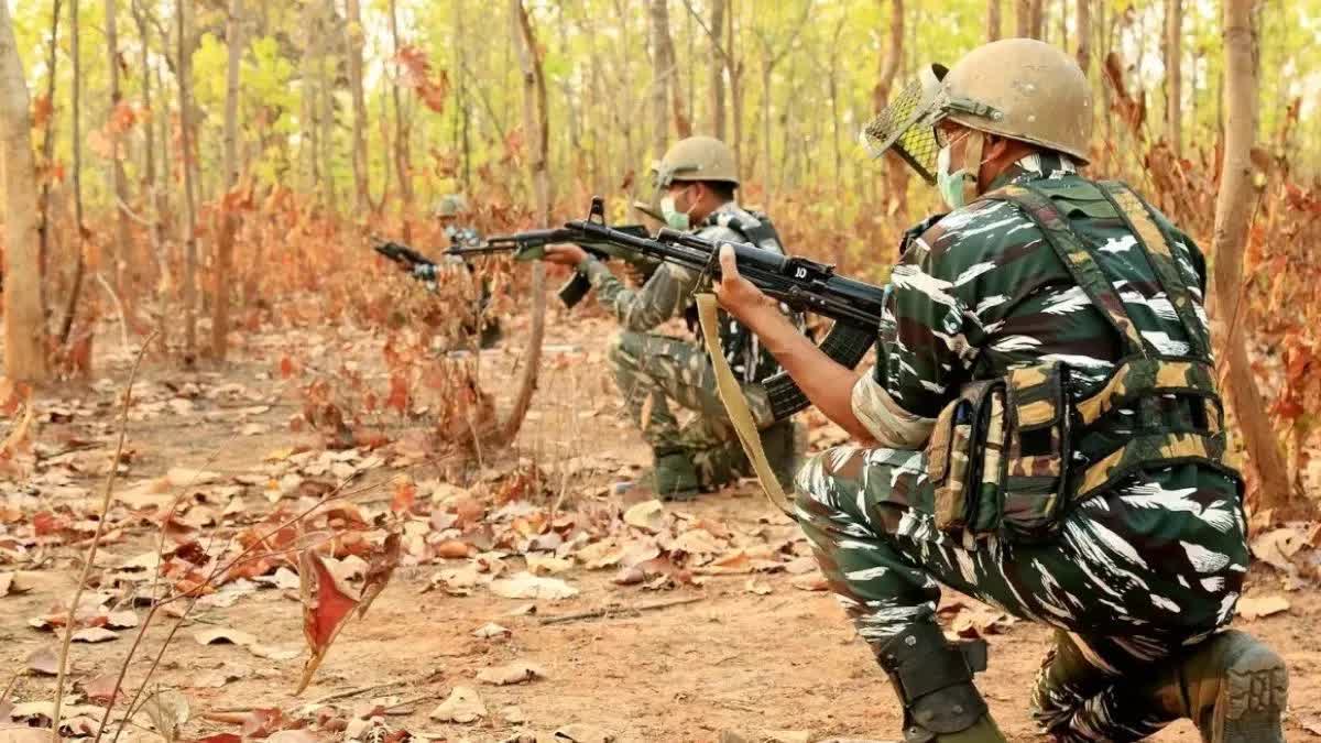 Encounter between security forces and Naxalites