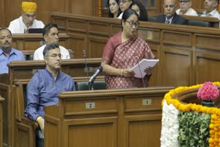 Delhi CM Rekha Gupta presents budget for financial year 2025-26