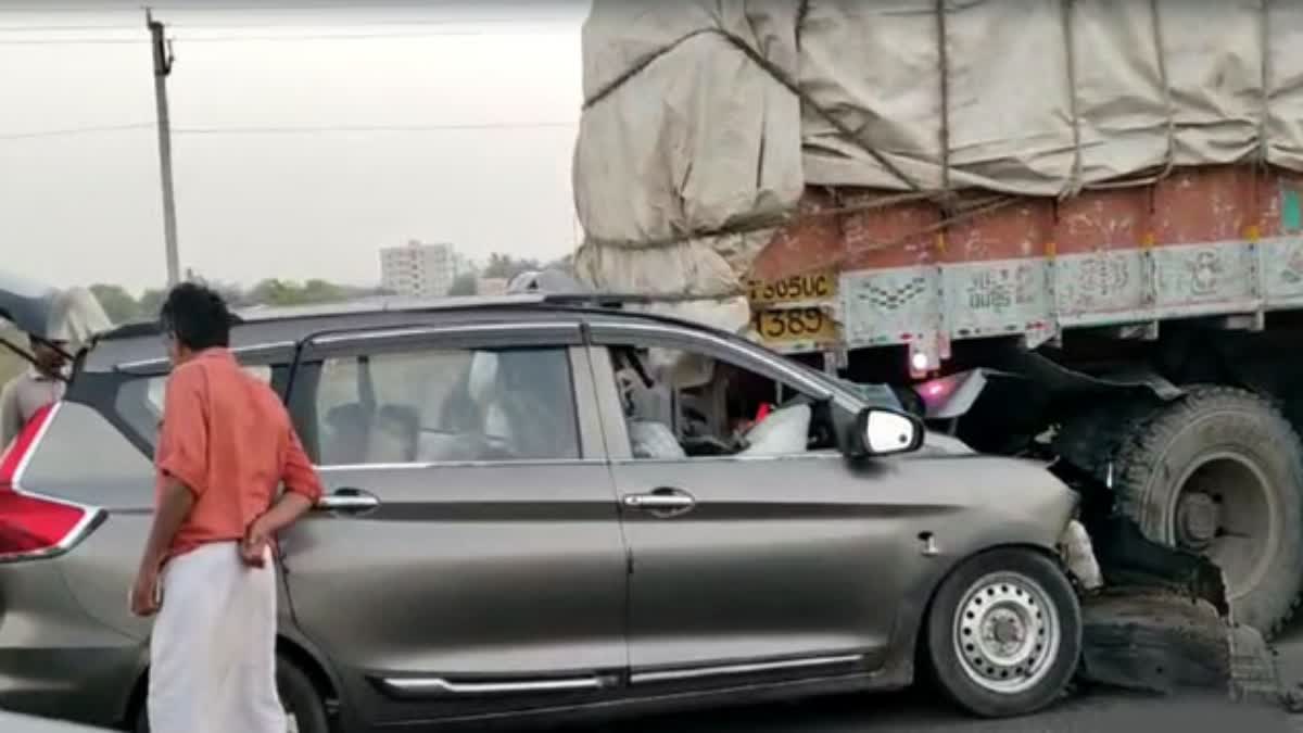 Road Accident in Kodada at Suryapet District