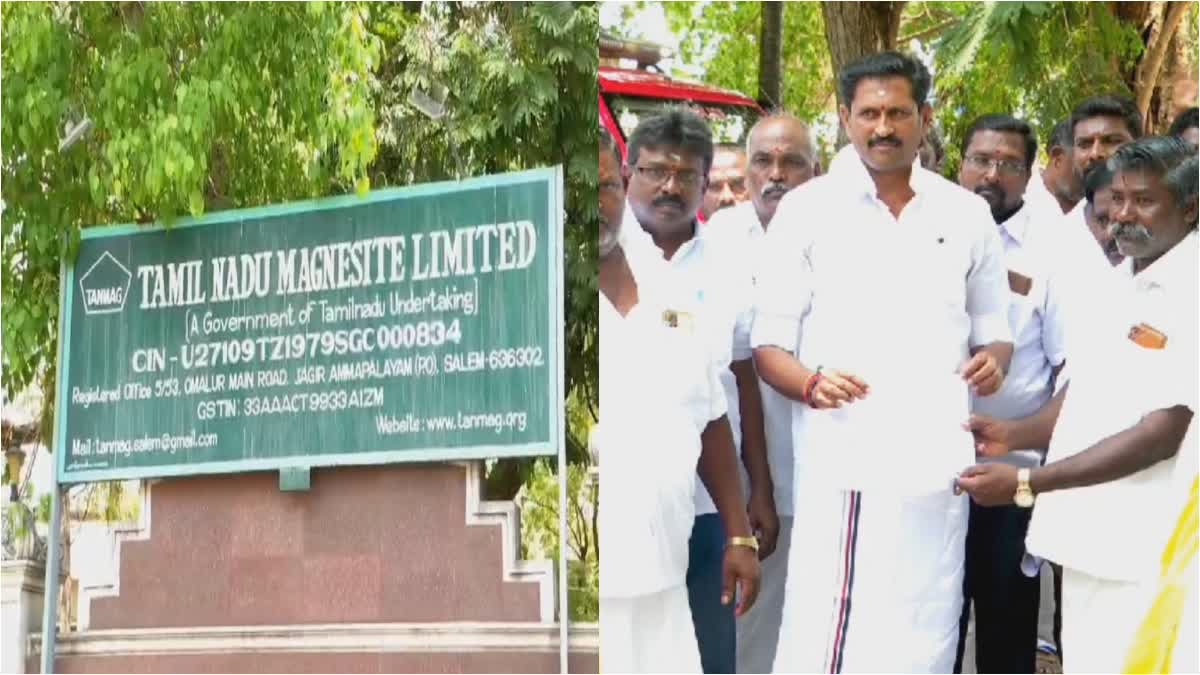 people petition about Water scarcity in Tamil Nadu Magnesite Industry at Salem