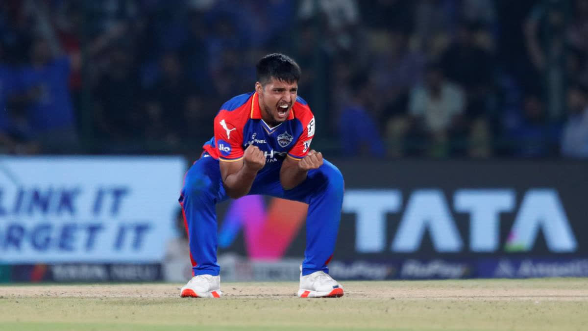 Rashik Salam Dar was found to have breached the IPL code of conduct by aggressively celebrating his team's thrilling win over Gujarat Titans in an IPL match at Arun Jaitley Stadium on Wednesday.