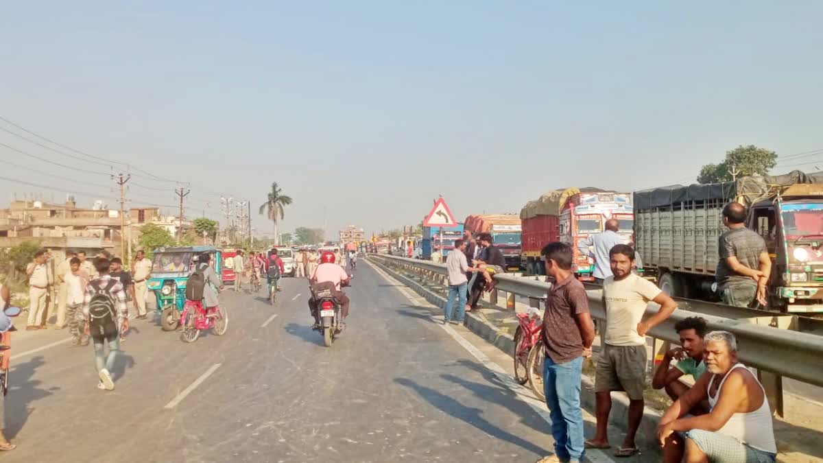 Road Accident In Begusarai