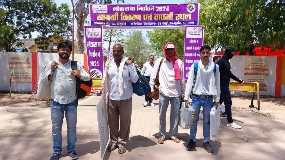 KHAJURAHO LOK SABHA CHUNAV VOTING