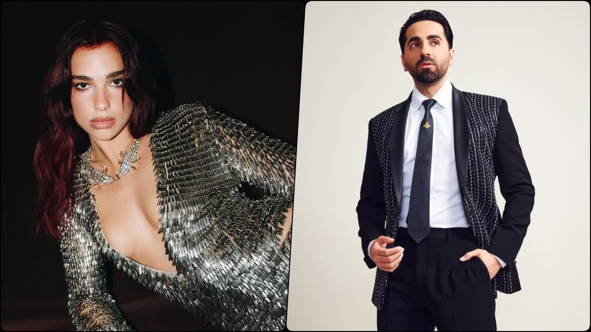 Ayushmann Khurrana And Dua Lipa at TIME 100