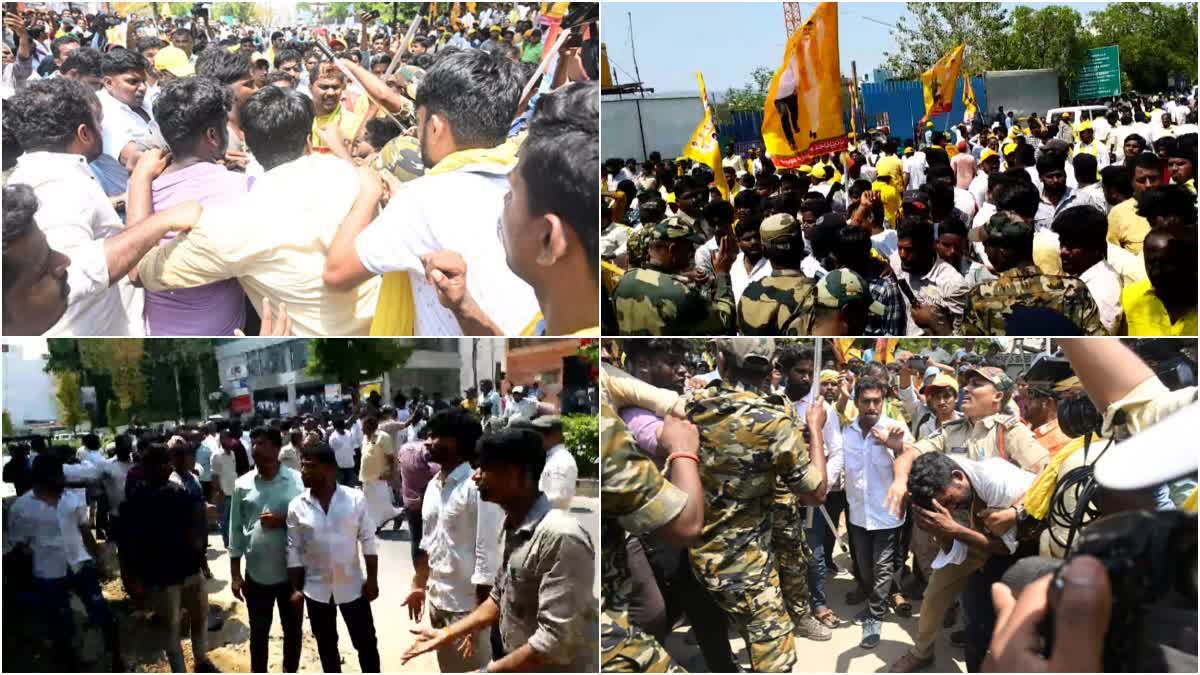 YCP Activists Attacked On TDP Activists