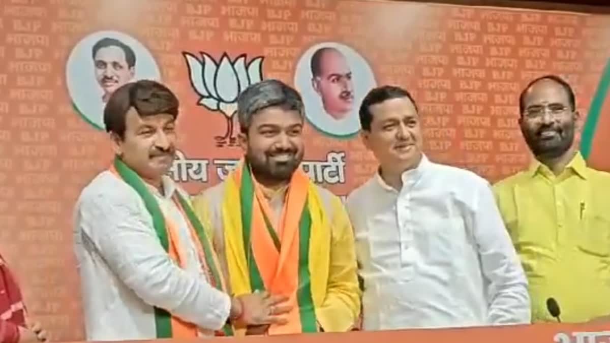 MANISH KASHYAP JOINS BJP