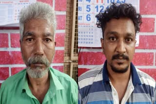 Father and Son arrested for theft in Kanyakumari