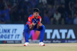 Rashik Salam Dar was found to have breached the IPL code of conduct by aggressively celebrating his team's thrilling win over Gujarat Titans in an IPL match at Arun Jaitley Stadium on Wednesday.