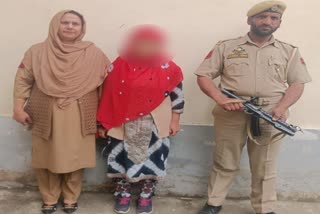 Baramulla police book notorious lady drug peddler