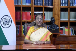 File photo of President Droupadi Murmu