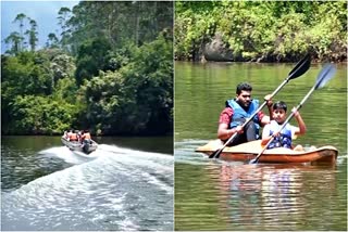 Idukki tourism  massive rush in idukki  Kerala tourism  ബോട്ടിങ്