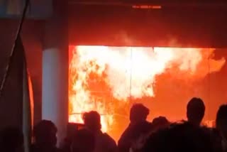 SHAJAPUR FIRE BROKE OUT