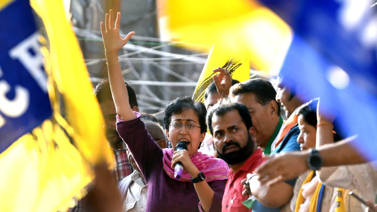 AAP's Atishi Cast Her Vote in Delhi, Alleges Voting Could Be Slowed down in INDIA Bloc Strongholds