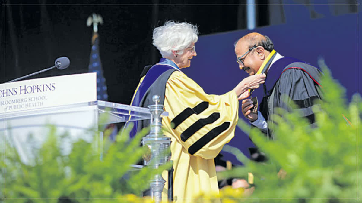 Deans Medal to Dr. Krishna Ella