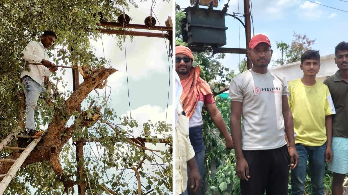 pre monsoon maintenance work in Ramanujganj