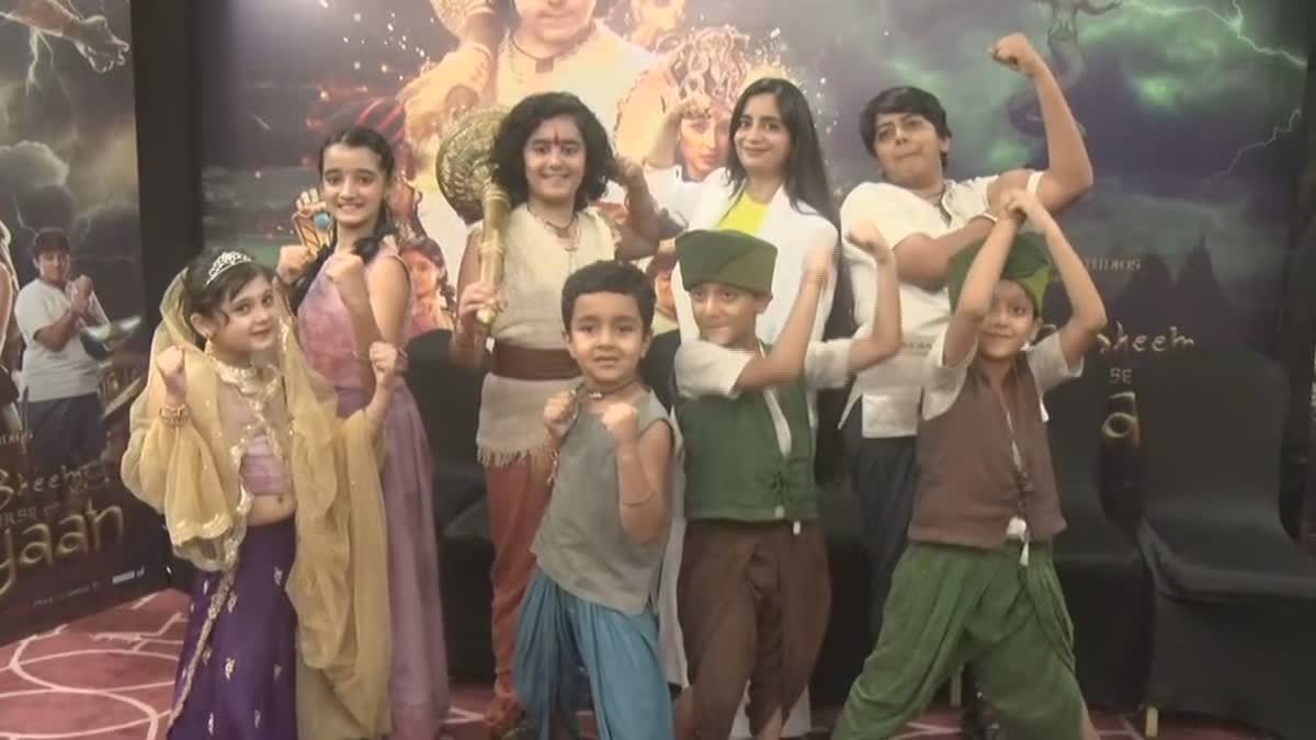 Chhota Bheem and the Curse of Damyaan ETV Exclusive Interview with Actors