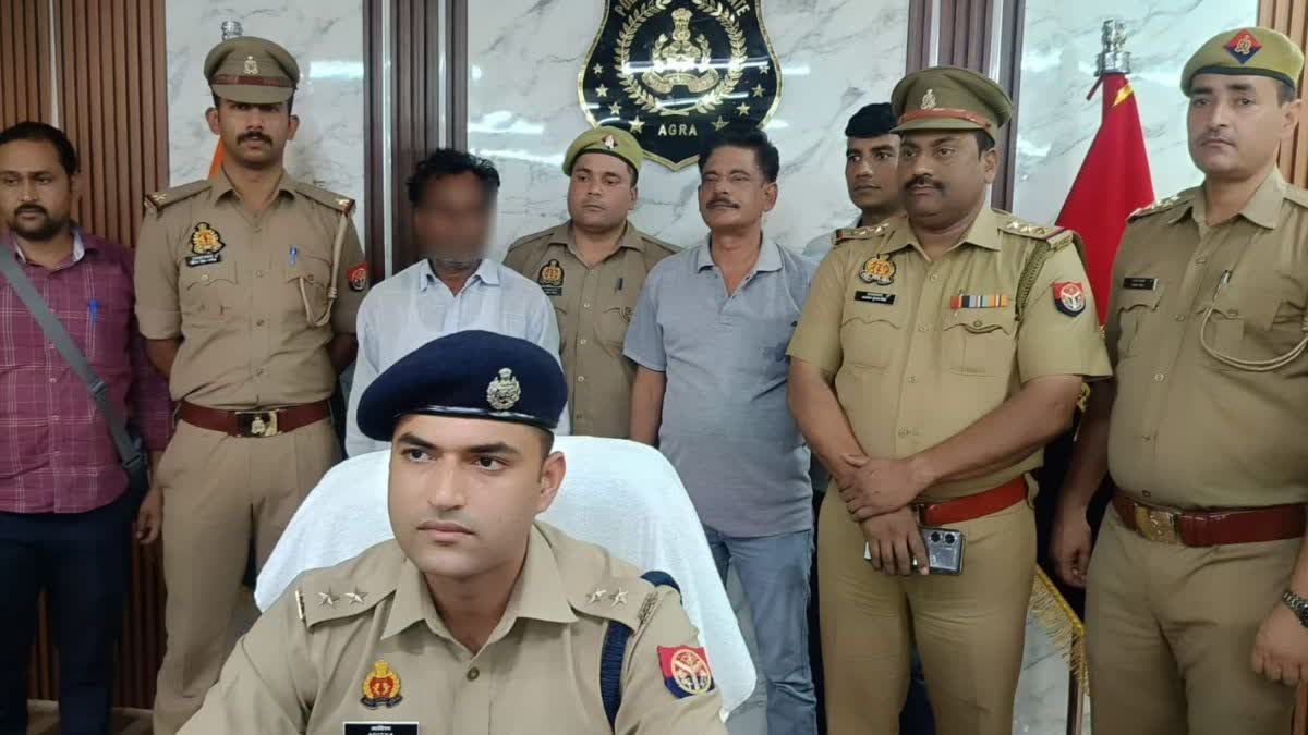 आगरा पुलिस ने पिस्टल सप्लायर को किया गिरफ्तार