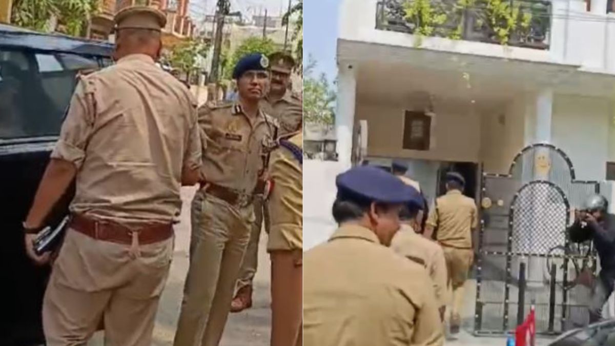 रिटायर्ड आईएएस की पत्नी की हत्या की सूचना पर पुलिस कमिश्नर लखनऊ भी वारदात स्थल पर पहुंचे.