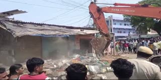 Demolition Of Shops Issue