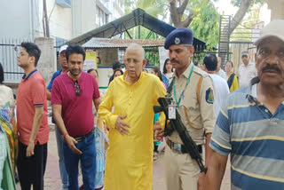 Long queue of voters in Ranchi polling stations