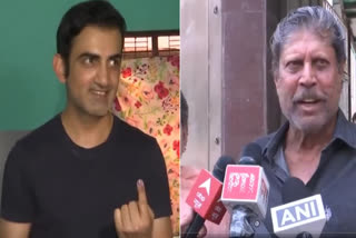 Lok sabha election 2024 sixth phase Voting several sports person cast their vote