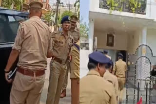 Robbery at the house of retired IAS in Lucknow, robbers killed elderly wife
