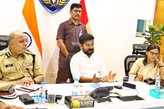 CM Revanth Reddy at Police Command Control Center