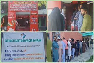 In the sixth phase of the 2024 Lok Sabha elections, the Anantnag-Rajouri parliamentary constituency recorded a historic voter turnout of around 53 per cent on Saturday marking its second-highest turnout since the 1984 parliamentary elections.