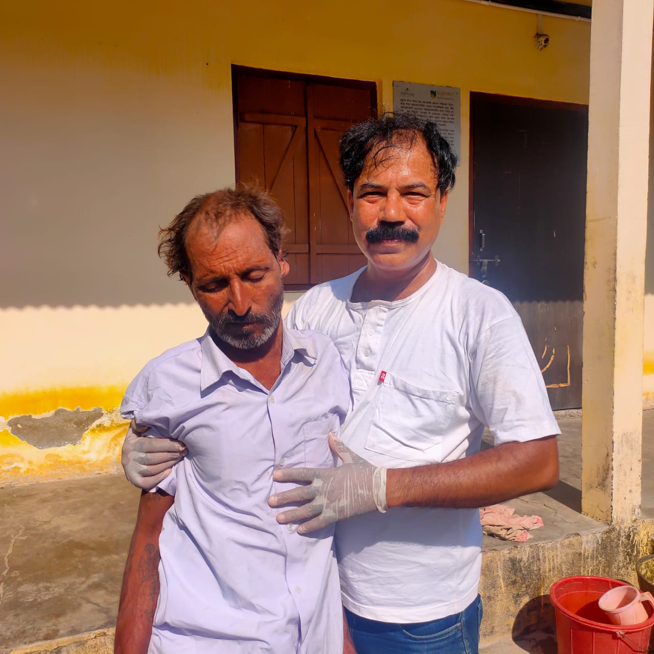 Majibur Rahman is doing human service through the old age home in Nalbari