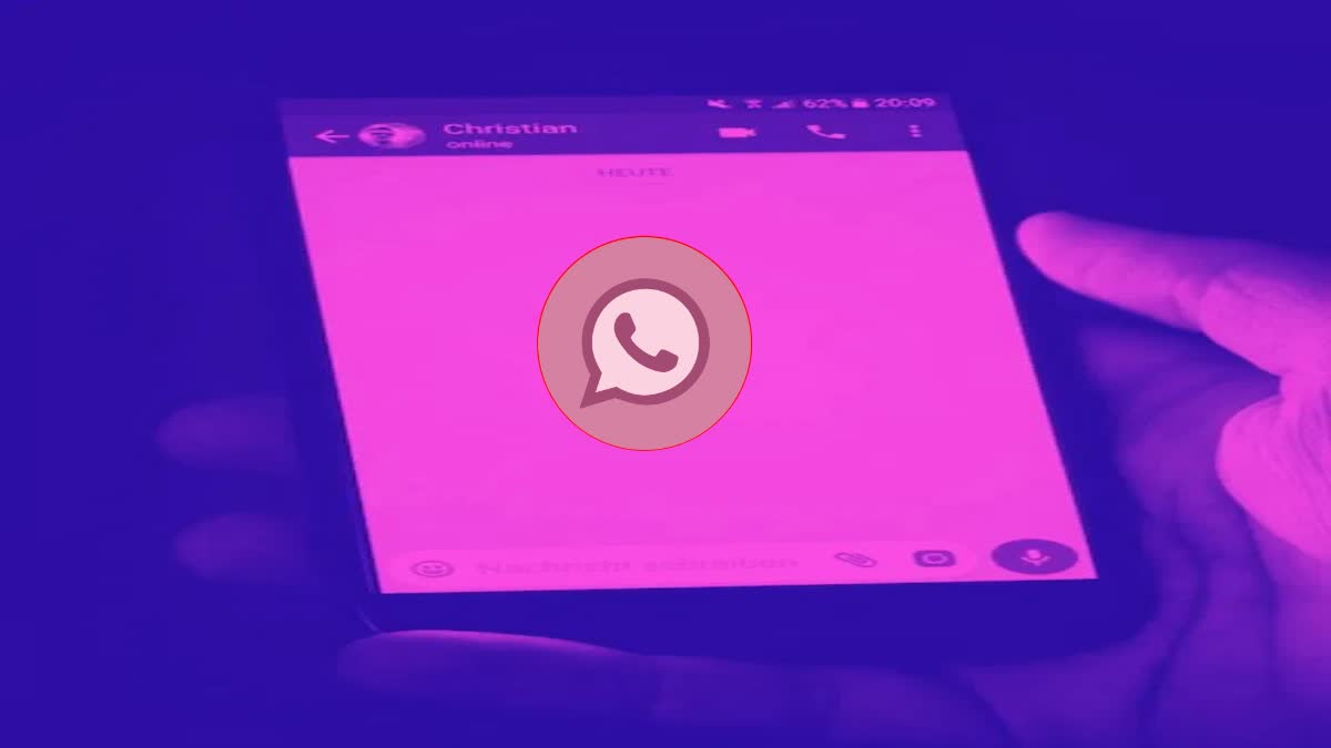 Pink WhatsApp