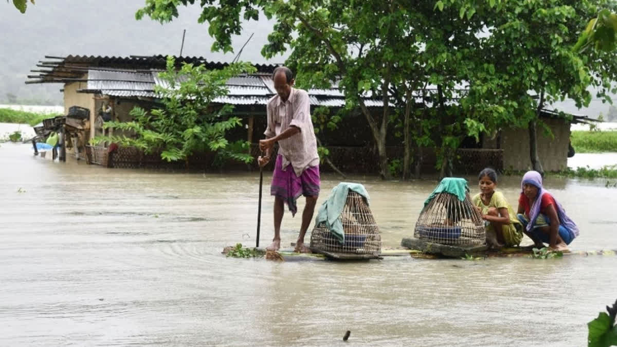 Flood Situation in Assam ETV BHARAT