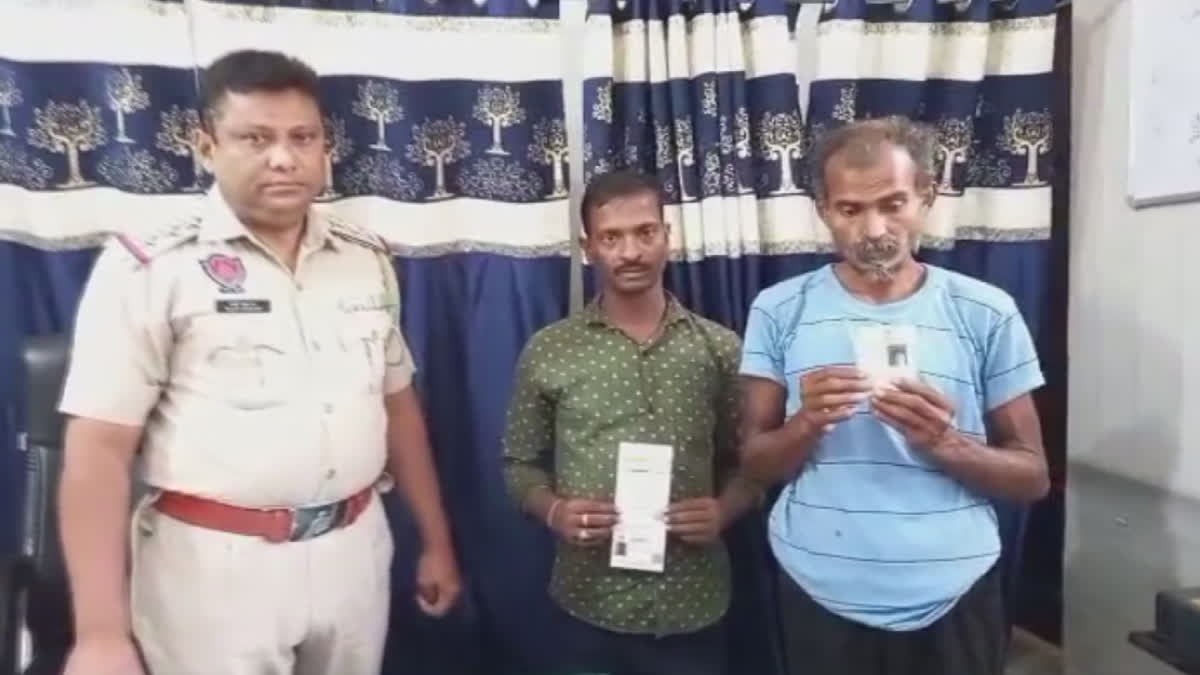 Ferozepur police handed over the missing person from Odisha to his family