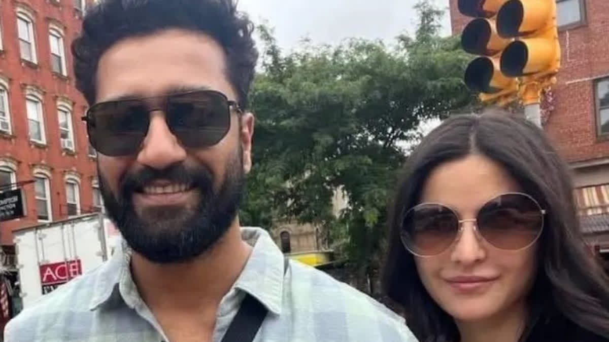 Vicky Kaushal and Katrina Kaif holidaying in New York