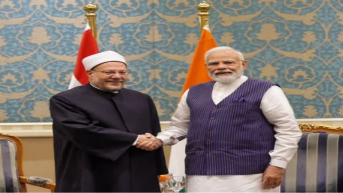 PM Modi meets Egypt's Grand Mufti