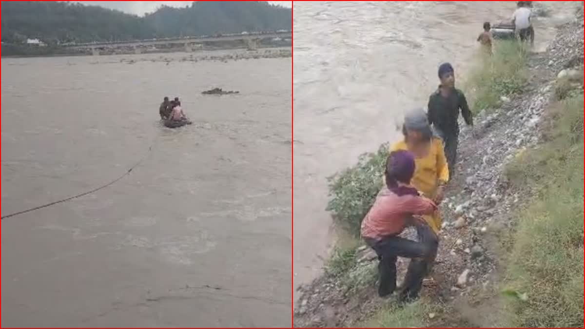 3 children trapped in Yamuna river at Paonta Sahib