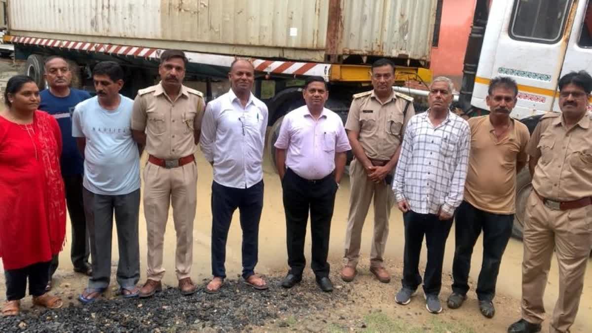 Jhalawara District Excise Department,  seized illegal liquor worth Rs 50 lakh