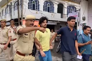 पुलिस का अपराधियों के खिलाफ एक्शन