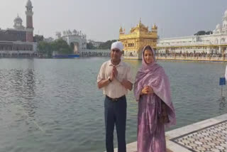 Army staff Chief Manoj Pandey bowed down Sachkhand Sri Harminder Sahib