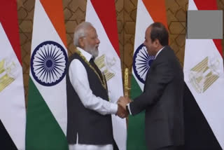 PM Modi conferred with Egypt's highest state honour