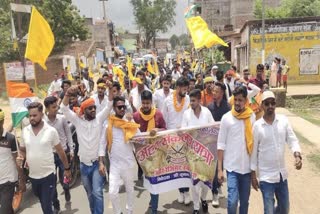 youth-march-in-dumka-demand-to-formation-of-ahir-regiment