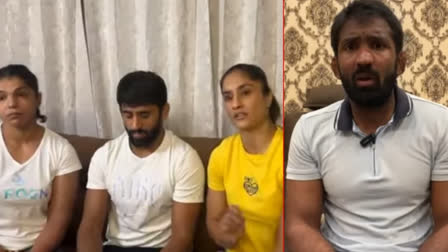 WRESTLERS ON YOGESHWAR DUTT ON WRESTLERS PROTEST LATEST NEWS BAJRANG PUNIA VINESH PHOGAT BRIJBHUSHAN SINGH