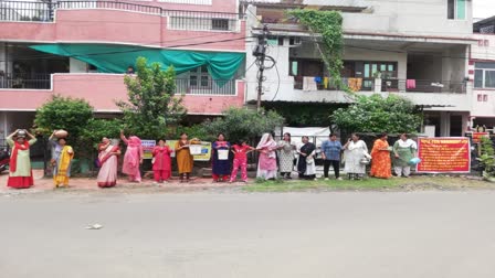 bhopal people protest