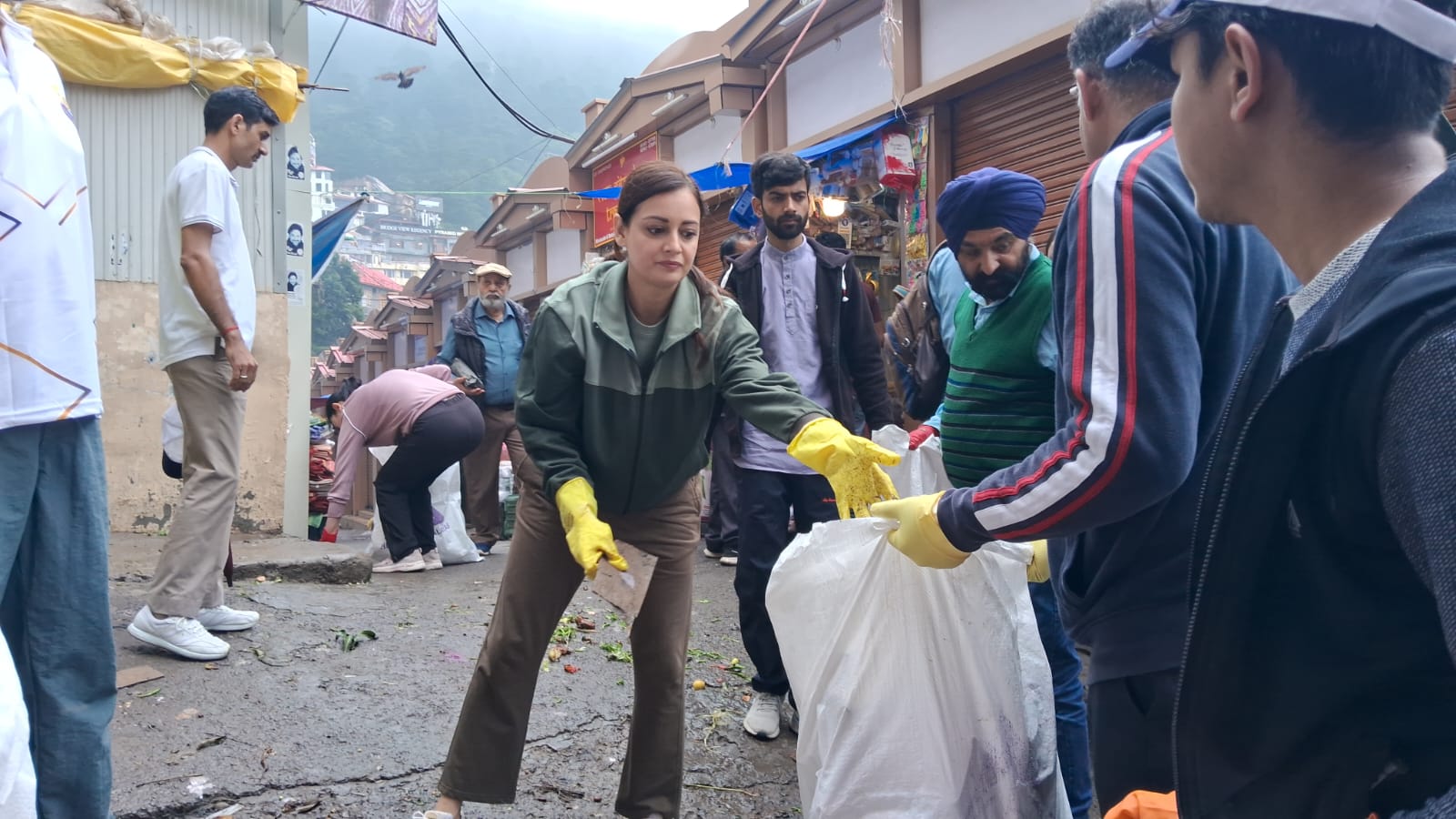 Dia Mirza in Shimla