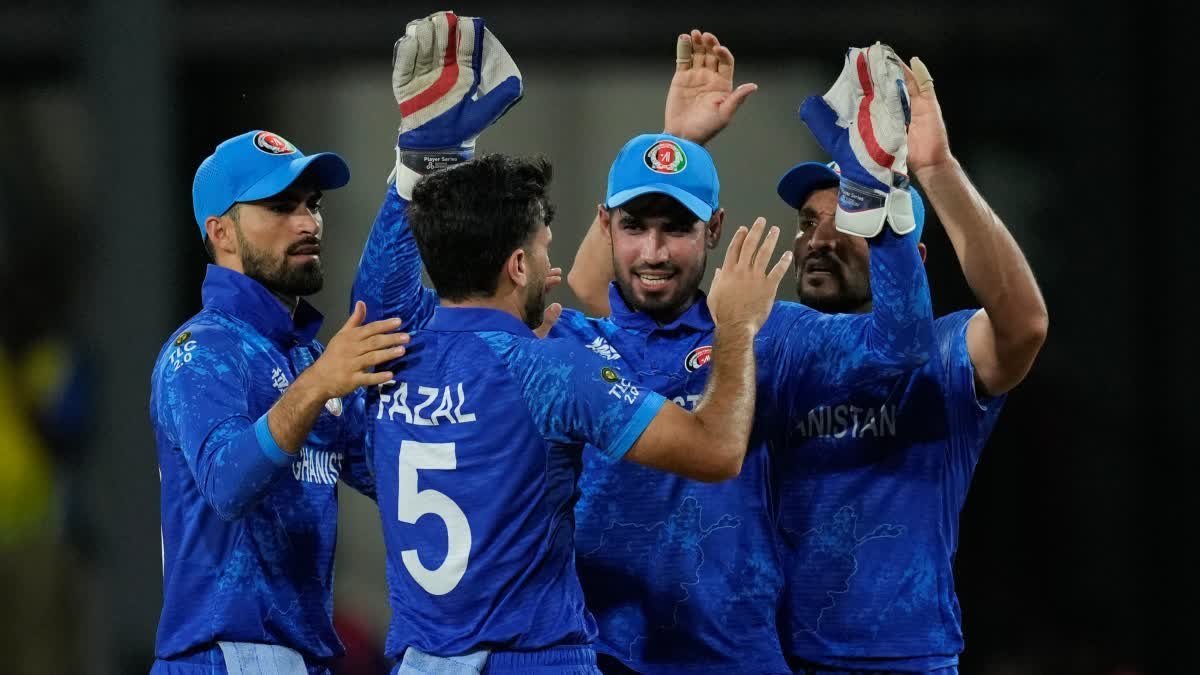 T20 World Cup 2024 afghanistan Qualify for semi Final to beat bangladesh by 8 runs australia out