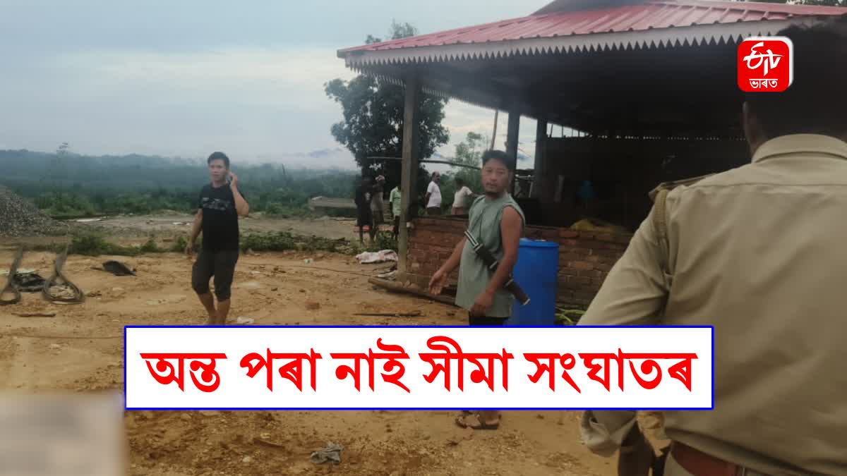 tense situation in assam arunachal border