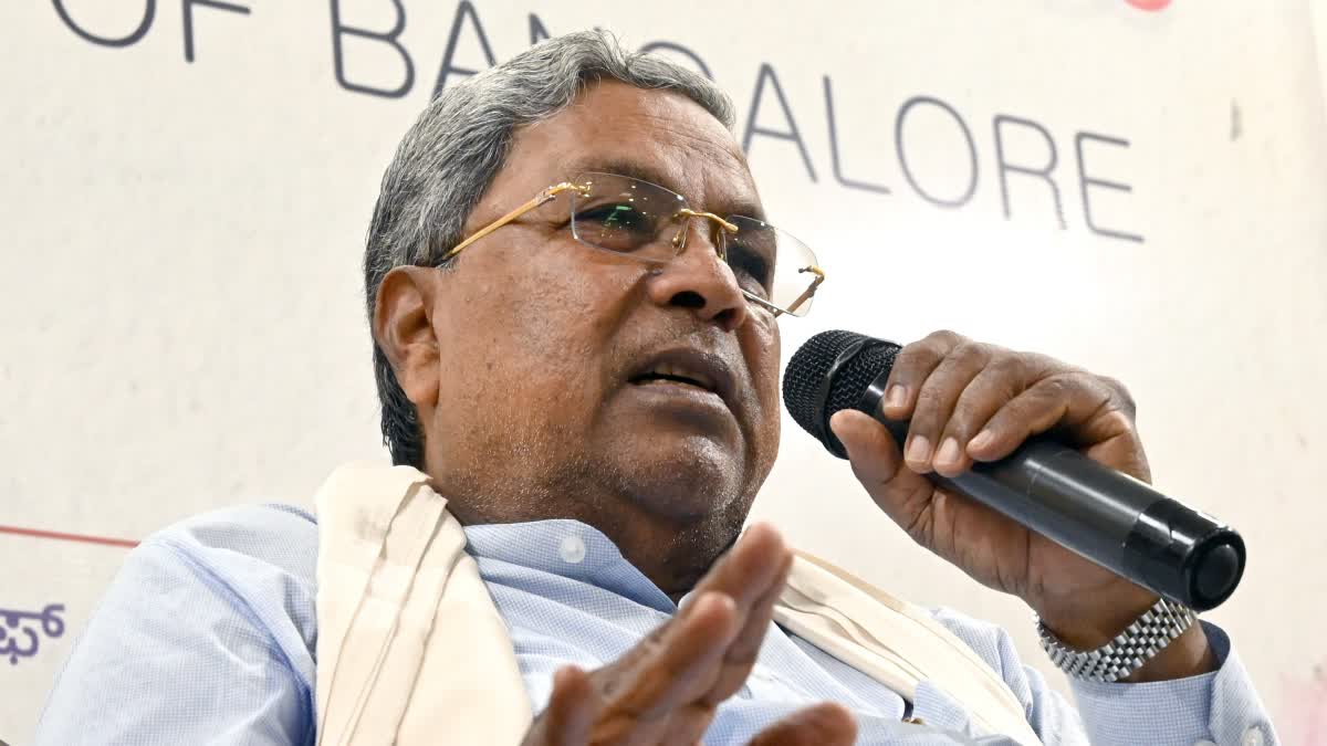 Karnataka Chief Minister Siddaramaiah