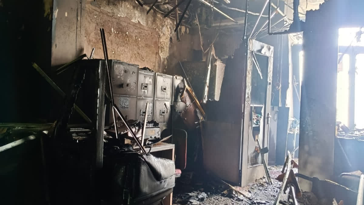 Panchkula PNB Bank Fire Incident