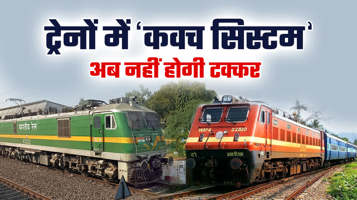 RAILWAY KAVACH SYSTEM STOP ACCIDENT