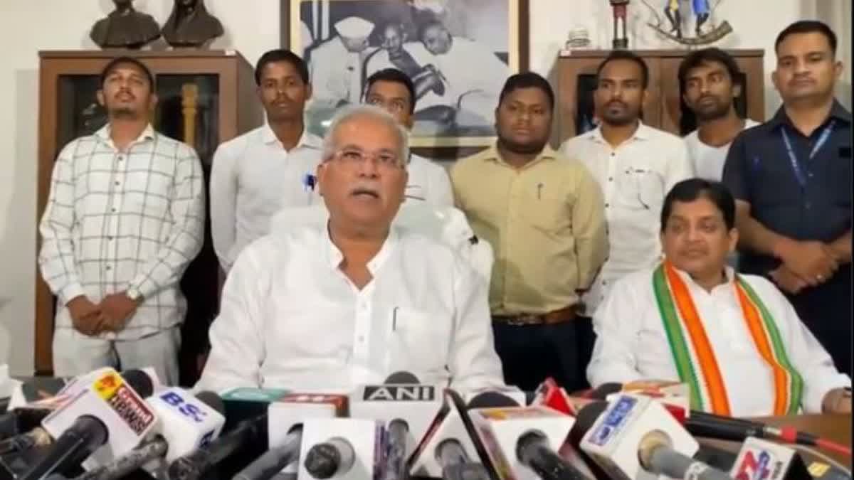 BHUPESH BAGHEL ON TET